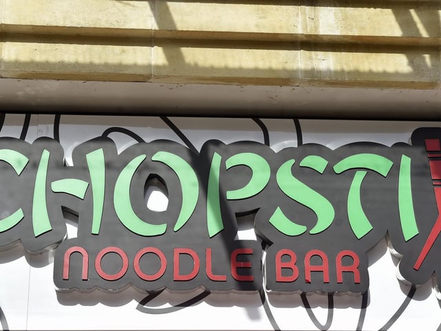 Chopstix Noodle Bar officially opened in Commercial Road, Portsmouth, on Tuesday, September 17, 2024. Picture: Sarah Standing (170924-1538)