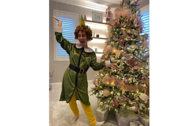The 22-year-old says Elf is her favourite film - and she watches it all year round.