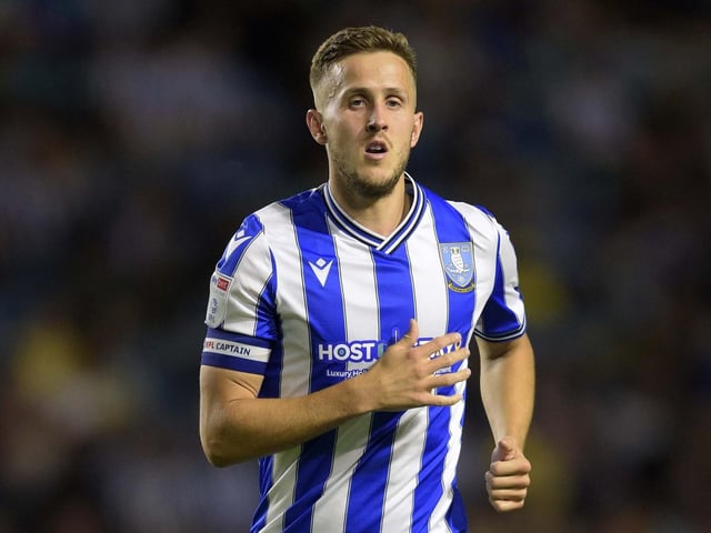 (Defensive midfield - Sheff Wed): Pace: 54; Shooting: 64; Passing: 64; Dribbling: 65; Defending: 68; Physicality: 78.