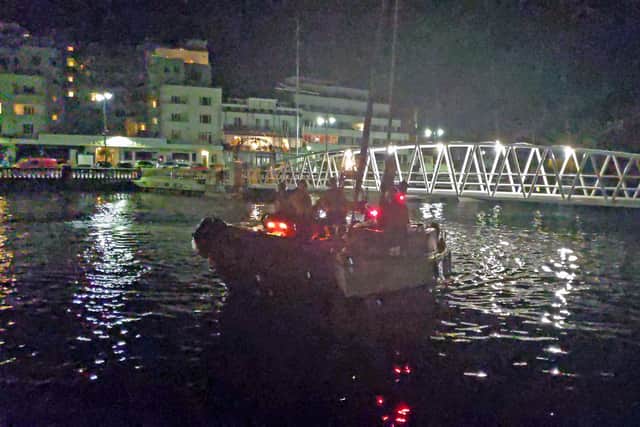 A small boat was rescued in Stokes Bay by Cowes RNLIPic: Cowes RNLI