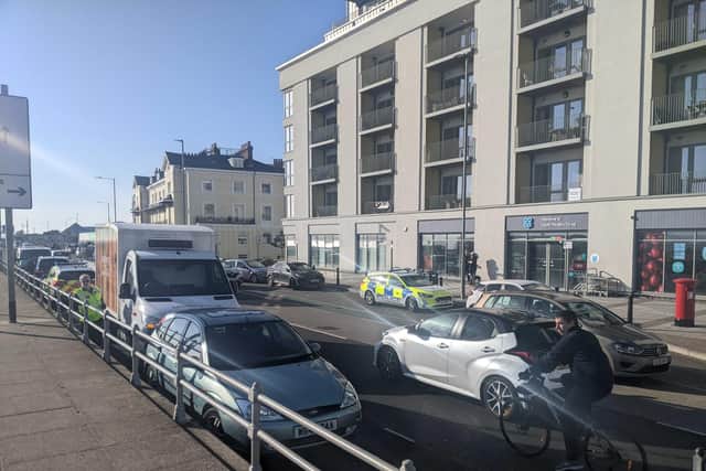 Police attending incident in Southsea.