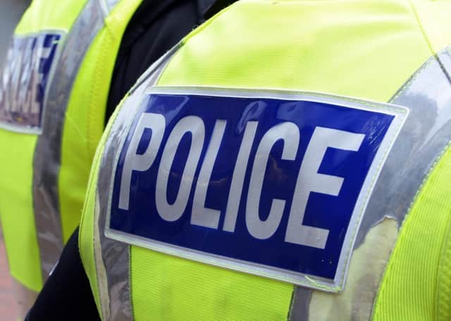 The car eventually crashed in Camelon. Pic: National World