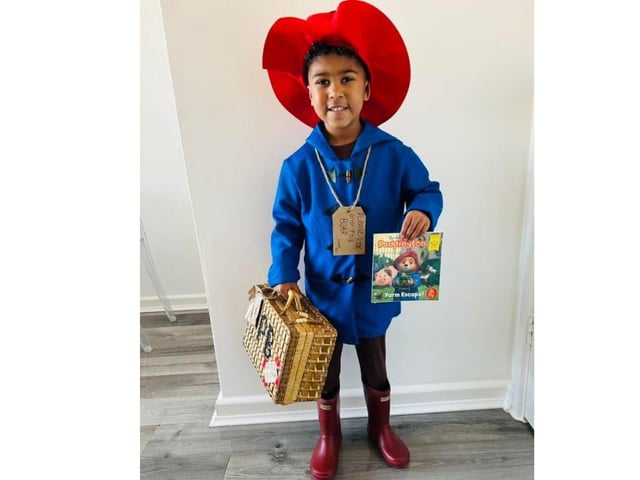 Alfonse chose to dress up as Paddington Bear and he looks fantastic! Happy World Book Day.