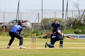 Matt Hooper top scored for Andover in their win at Portsmouth. Picture: Sam Stephenson.