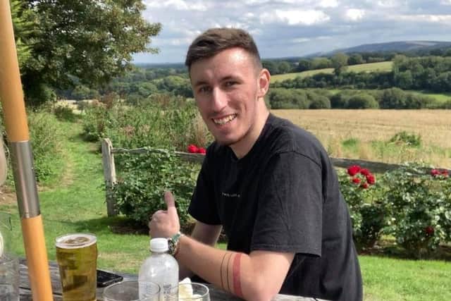 Bradley Coombes, who died from bowel cancer in February 2019