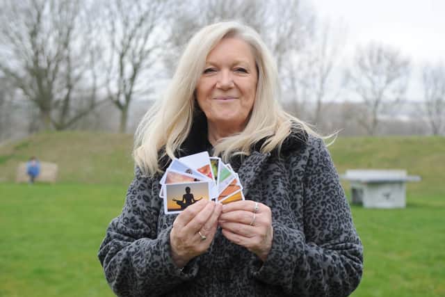 22/2/19
Story: Debbi Wood founded Strength Cards in 2018. Debbi designs, prints and retails unique waterproof strength cards for adults and children to help build self-awareness and self-esteem
Pictured: Debbie with a range of Strength products at 1000 Lakeside, Portsmouth
Picture: Habibur Rahman
.