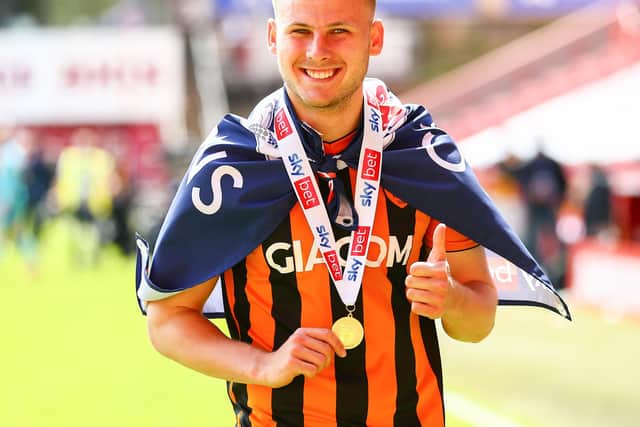 Hull winger James Scott has been linked with a move to Pompey Picture: Jacques Feeney/Getty Images