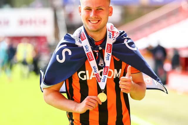 Hull winger James Scott has been linked with a move to Pompey    Picture: Jacques Feeney/Getty Images