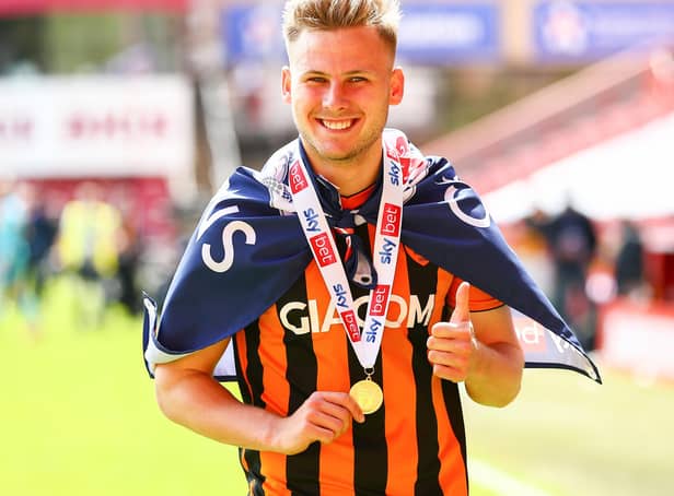 Hull winger James Scott has been linked with a move to Pompey    Picture: Jacques Feeney/Getty Images