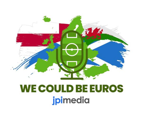 We Could Be Euros: our new podcast is out now (Graphic: Mark Hall / Kim Mogg / JPI)