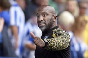 Sheffield Wednesday boss Darren Moore Pic Steve Ellis
