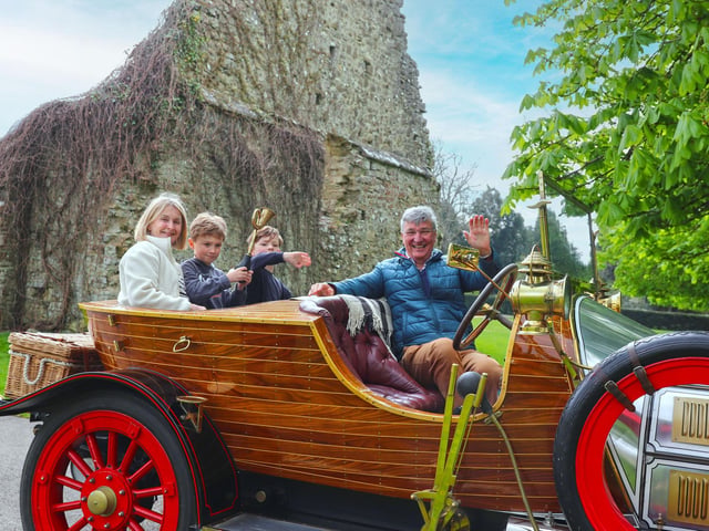 Rides in Chitty Chitty Bang Bang this May half-term at Beaulieu