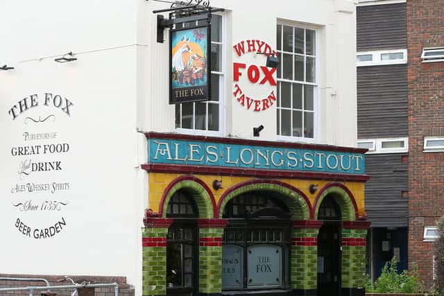 The Fox Tavern, North Cross St, Gosport. Picture: Chris Moorhouse (jpns 030721-42)