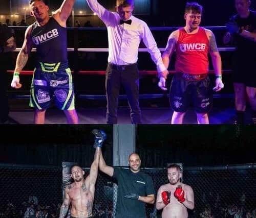 Geraint won two boxing events in a bid to raise cash for Cancer Research UK.