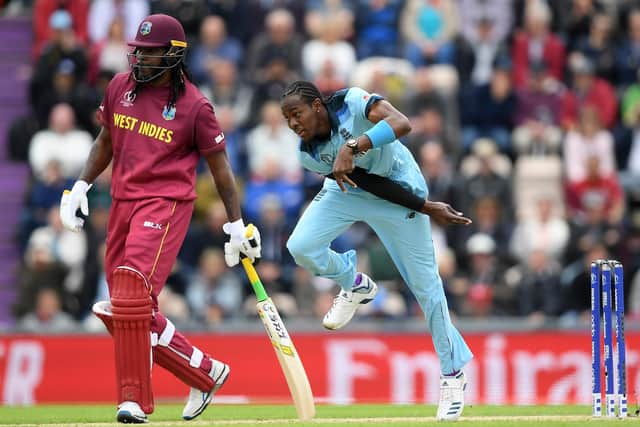Jofra Archer has been named as one of Wisden's five cricketers of the year