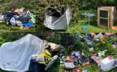 It has cost Portsmouth City Council more than £1,000 to clear a large amount of rubbish left strewn all across a Port Solent field where a traveller encampment was set up last week. Picture: Tony Hewitt