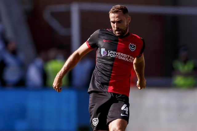 Clark Robertson believes Pompey need to be more collectively clinical to solve goal scoring woes Picture: Daniel Chesterton/phcimages.com