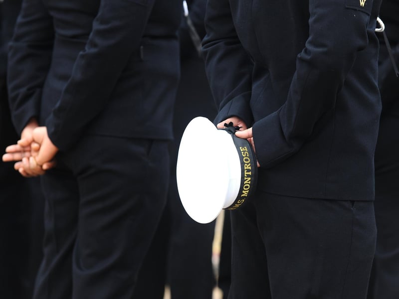 HMS Montrose's decommissioning ceremony (170423-6552)
