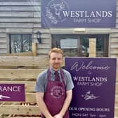 Harry King, general manager of Westlands Farm Shop in Meon Valley