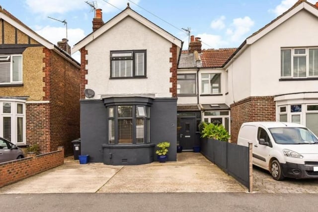 The listing says: "This stunning extended semi detached family home is superbly located within the catchment for Court Lane and Springfield Schools, and walking distance to Cosham high street, train station and QA hospital."
