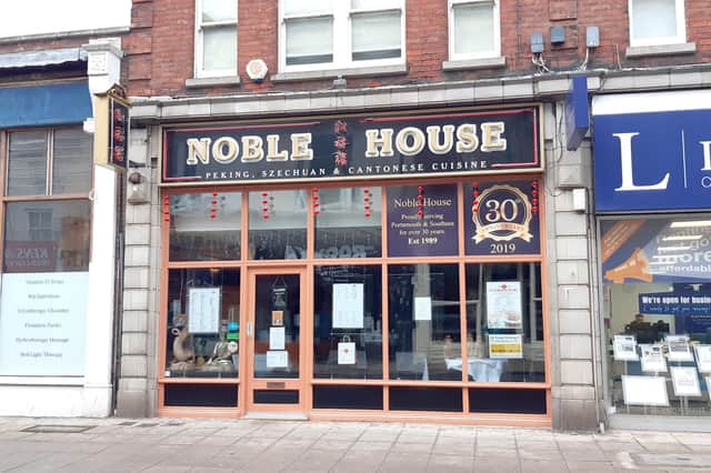 Noble House in Osborne Road, Southsea.