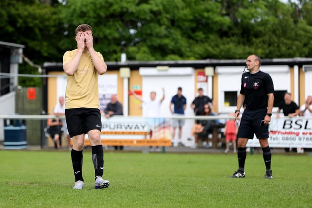 Penalty shoot-out pain for Wicor Mill. Picture: Chris Moorhouse (jpns 210523-22)