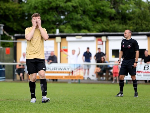 Penalty shoot-out pain for Wicor Mill. Picture: Chris Moorhouse (jpns 210523-22)