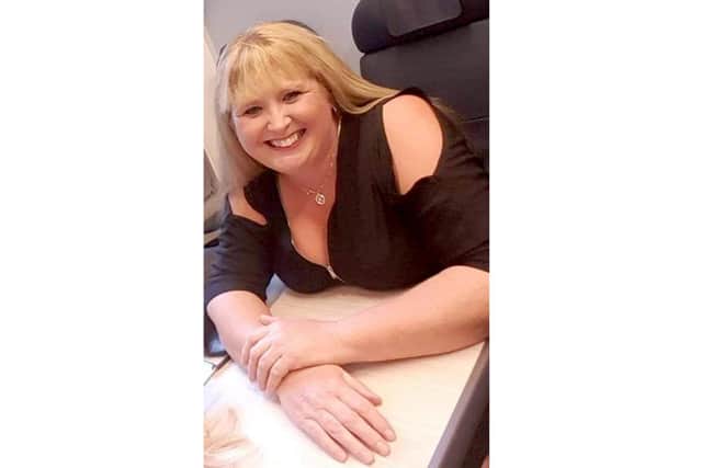 Queen Alexandra healthcare support worker Kim Tull has worked at the hospital for eight years. Picture: Kim Tull.