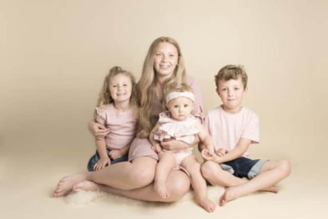 Esme Groves and her siblings