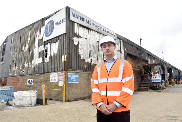 Pictured is: TJ Waste director Luke Haskell.Picture: Sarah Standing (080724-6770)