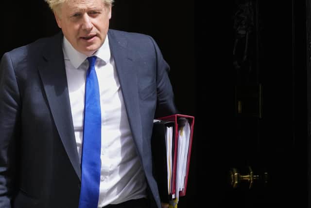 Prime Minister Boris Johnson Picture: AP Photo/Frank Augstein