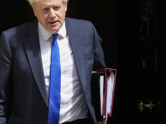 Prime Minister Boris Johnson Picture: AP Photo/Frank Augstein