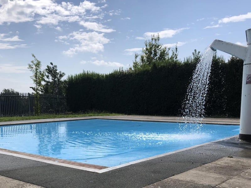 The splash pad off Marsden Road, Paulsgrove is open on selected days - weather permitting