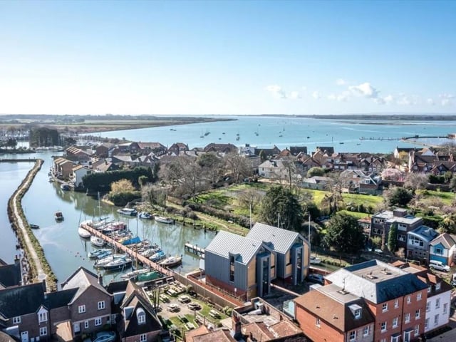 The three bedroom Dolphin Quay home is on the market for £2,250,000. Picture: Jackson-Stops, Chichester