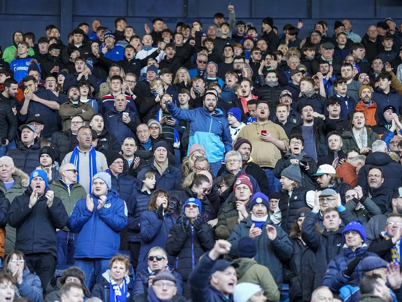 Enjoying Pompey's first trip to West Brom in more than 16 years.