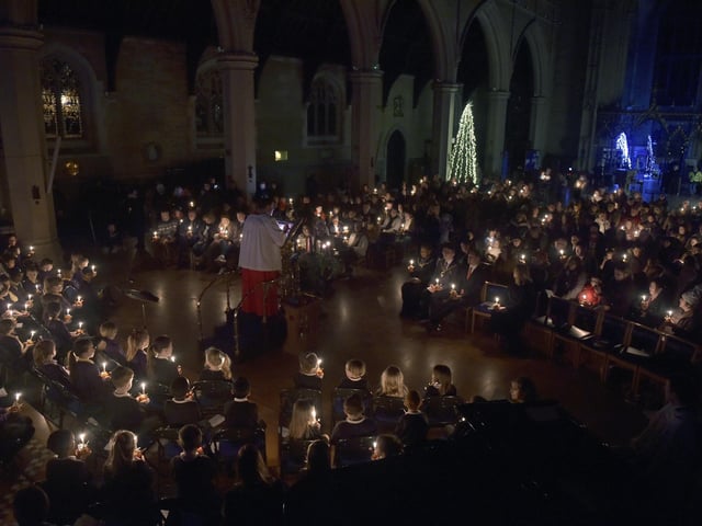 The News Carol Service took place at St Mary's Church 

Picture: Sarah Standing