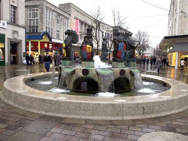 Commercial Road in the 00s.