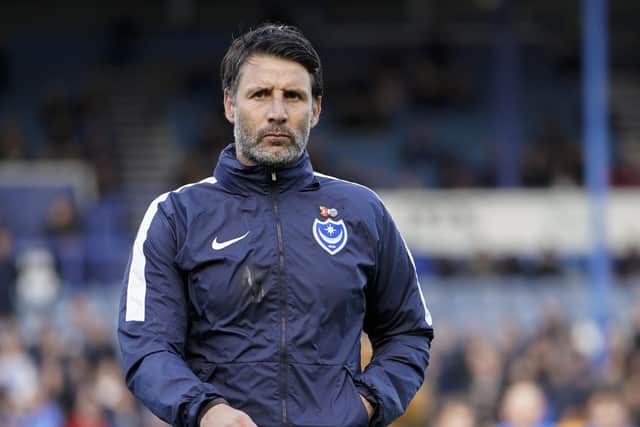Pompey boss Danny Cowley