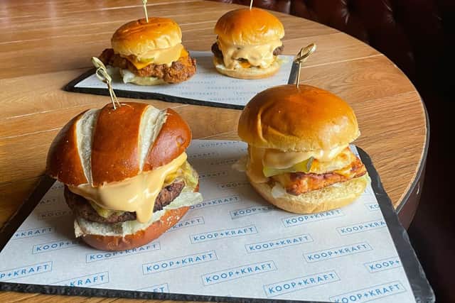 Koop+Kraft's new vegan offering to cater for vegan diners.
