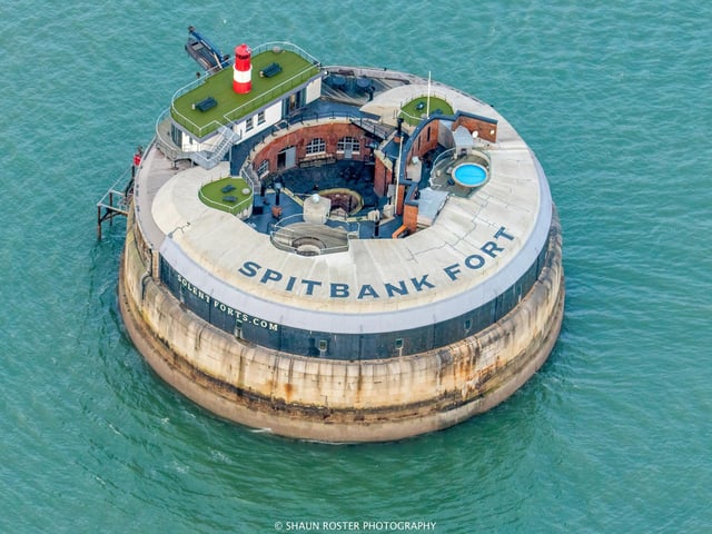 Spitbank Fort was built between 1861–1878 and was in use until 1956.   Picture: Shaun Roster