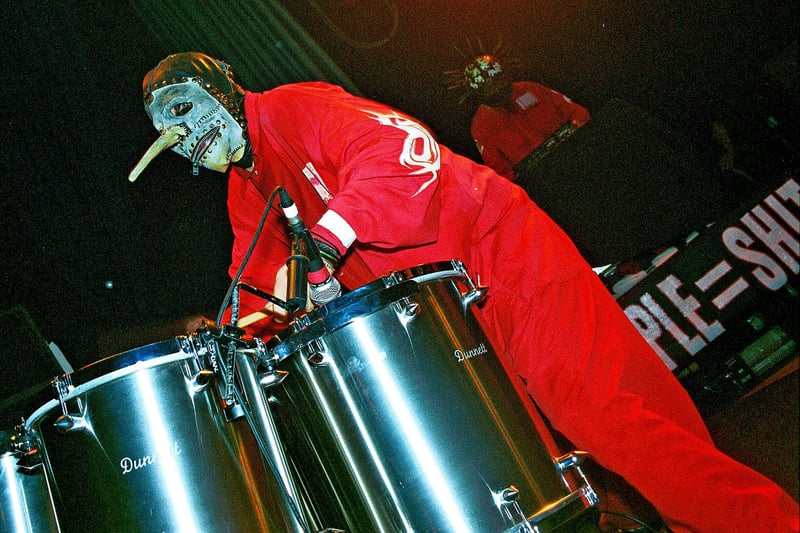 Slipknot at Portsmouth Guildhall on March 3, 2000.