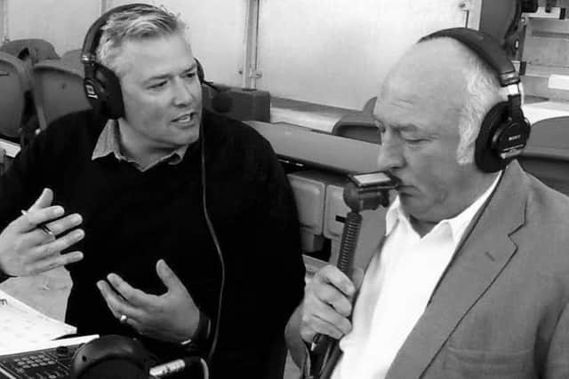 Warren Aspinall has forged a new career for himself following the end of his playing days and, for the last nine years, has worked as a BBC Sussex co-commentator covering Brighton alongside Johnny Cantor (left).