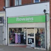 The Rowans Hospice charity shop at 60 london Road, North End.