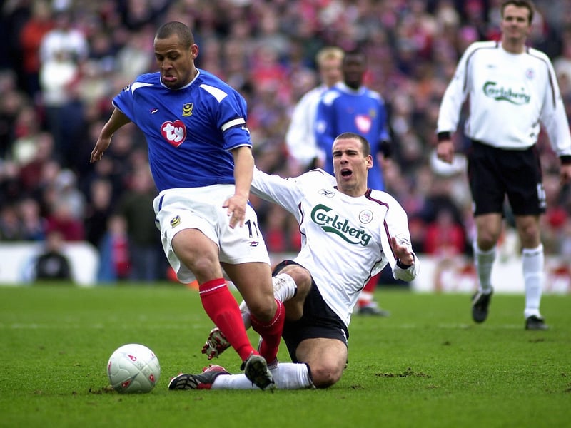 Recruited from Nottingham Forest in August 2000 by Tony Pulis, the hard-working midfielder was a key performer in staying in the First Division under Graham Rix and then - two years later - securing promotion to the Premier League with Harry Redknapp's 2002-03 side. Picture: Ian Hargreaves