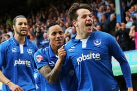 Marc McNulty bagged 12 goals in 34 games for Pompey during 2015-16. Picture: Joe Pepler