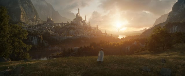 First picture from Lord of the Rings: The Rings of Power. Picture Amazon Studios/PA Wire