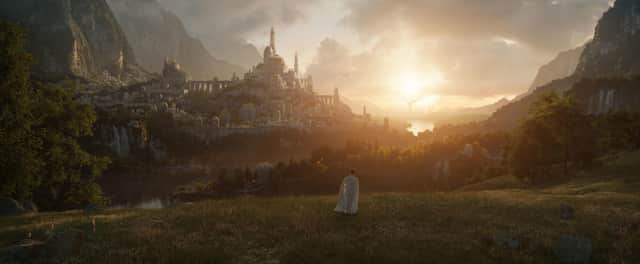 First picture from Lord of the Rings: The Rings of Power. Picture Amazon Studios/PA Wire