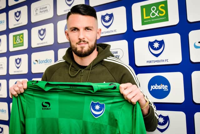 Stephen Henderson signed for Pompey on deadline day three years ago. Picture: Colin Farmery/Portsmouth FC