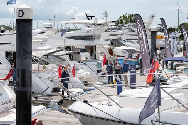 The UK's most prestigious showcase of motor yachts