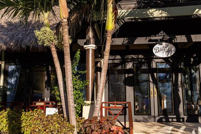 The famous Butch’s Chophouse in Sandals, Grenada